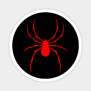 Radioactive Spider Red Logo Magnet